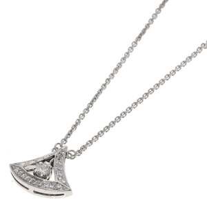 BVLGARI Diva's Dream Diamond Necklace in 18K White Gold for Women